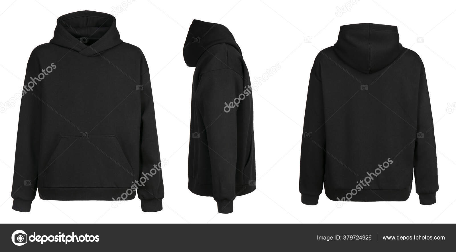 Blank Black Hoodie Template Hoodie Sweatshirt Long Sleeve Clipping With Blank Black Hoodie Template