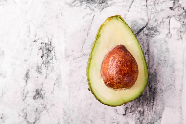 Mogen Färsk Avokado Närbild Hälsokost Färsk Frukt — Stockfoto