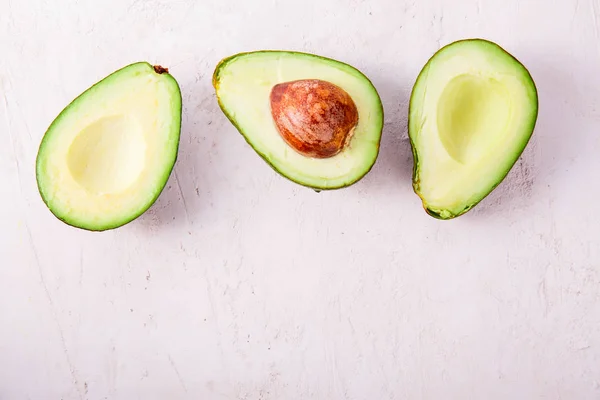 Mogen Färsk Avokado Närbild Hälsokost Färsk Frukt — Stockfoto