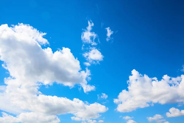 Blue Sky White Clouds Nature Background — Stock Photo, Image