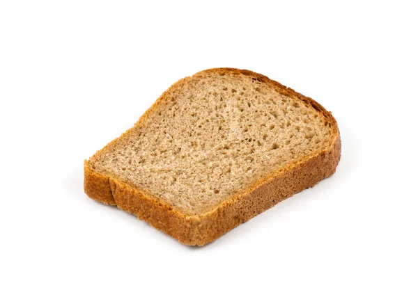 Vers Brood Geïsoleerd Een Witte Achtergrond Voedingsmiddelen Nieuwe Voedselingrediënten — Stockfoto