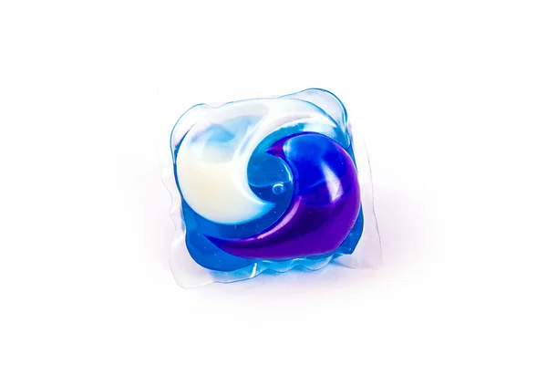 Washing detergent capsule pod isolated — Stock Photo, Image