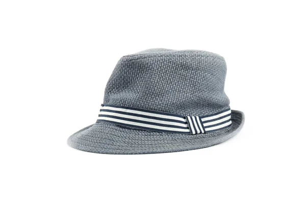 Vintage ψάθινο καπέλο μόδας — Φωτογραφία Αρχείου