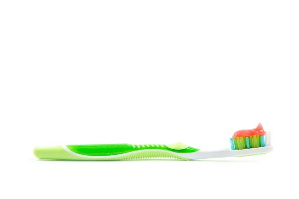 Escova dental Isolado — Fotografia de Stock