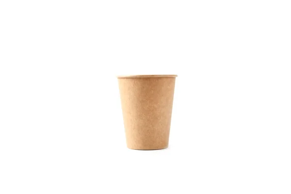 Egyszerhasználatos csésze izolált — Stock Fotó