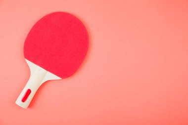 Pin-pong kauçukve bir top