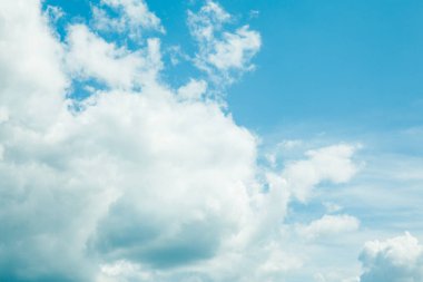 bulutlu mavi gökyüzü arkaplanı