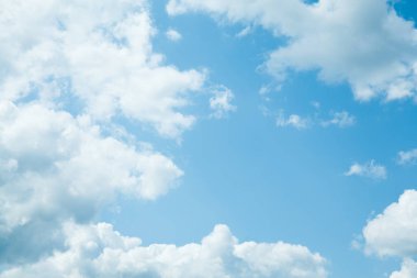 bulutlu mavi gökyüzü arkaplanı