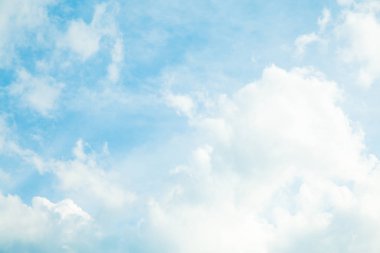 bulutlu mavi gökyüzü arkaplanı