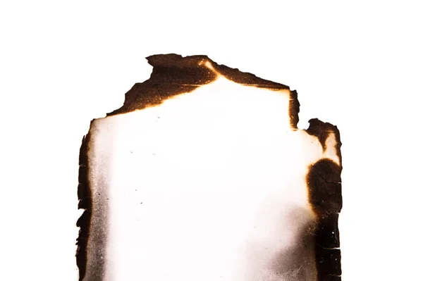 Öreg papír leégett — Stock Fotó