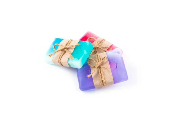 Hand made soap bars — Stock Photo, Image