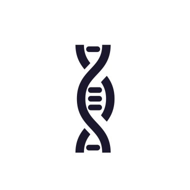 DNA kutsal kişilerin resmi üstünde beyaz