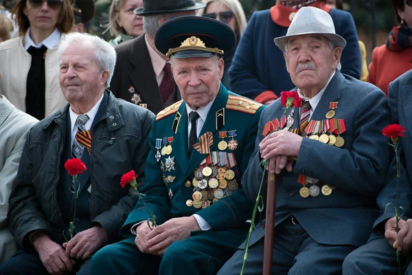 Veteranos de la Segunda Guerra Mundial — Foto de Stock