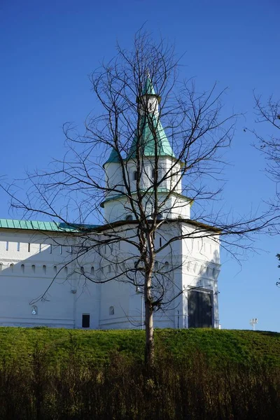 Nouveau Monastère Jérusalem Par Une Journée Ensoleillée Automne — Photo