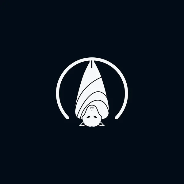 Логотип Летучей Мыши Дизайн Векторный Шаблон — стоковый вектор