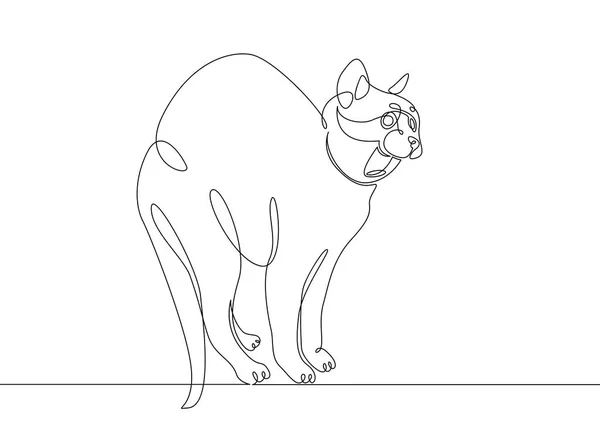 Kattepus – stockvektor