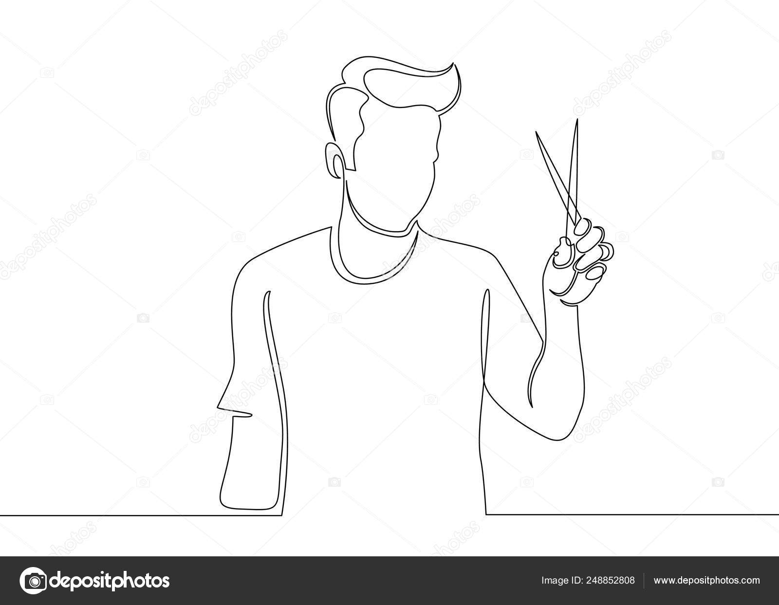Drawn Line Art Doodle Hairdresser Stock Vector Royalty Free Vector Image By C Derplan13 Drawn Line Art Doodle Hairdresser Stock Vector Royalty Free Vector Image By C Derplan13