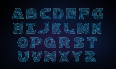 düz kalın biçimlendirilmiş sanat yazı tipi