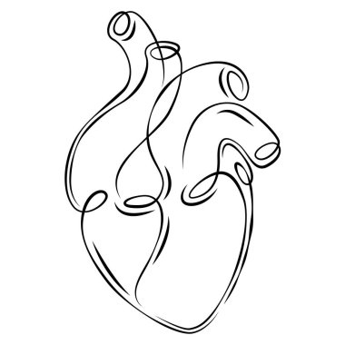 İnsan kalbi logosu sembolü