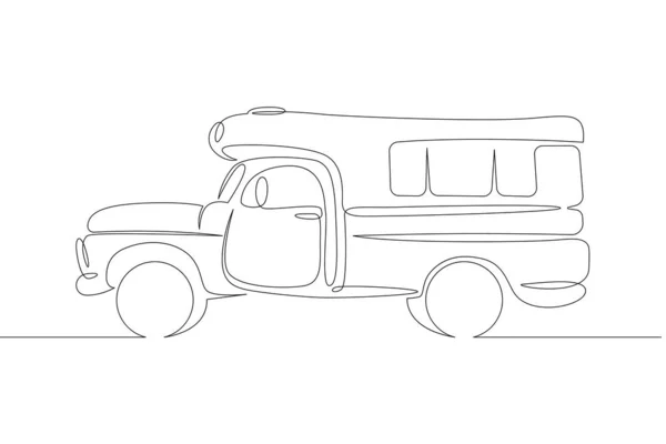 Caravane, remorque de voyage, camping-car, caravane de camping-car — Image vectorielle