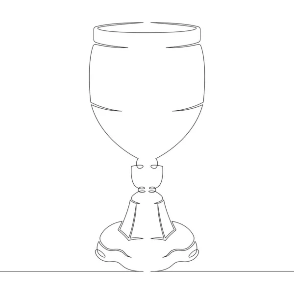 Glass bowl goblet for alcoholic drinks and wine — Stock Photo, Image