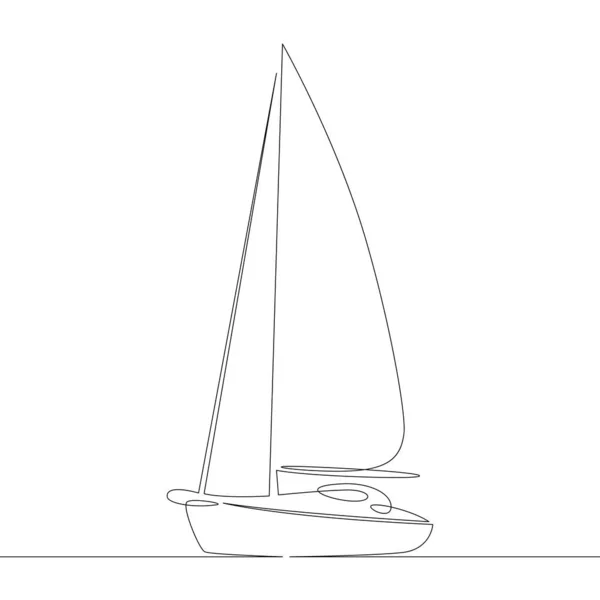 Boat dinghy yacht sailboat sail ship — Stock Photo, Image