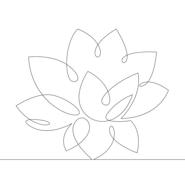 Símbolo vegetal vivo de flor de lótus — Fotografia de Stock