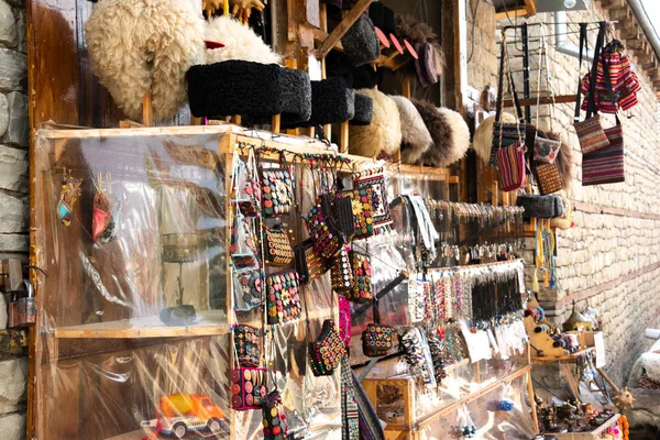 Souvenirwinkel Met Diverse Oosterse Ambachtelijke Producten — Stockfoto