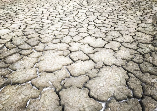The surface around the mud volcano, cracked frozen mud. Background image