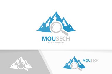 Vektör logo veya simge tasarım öğesi