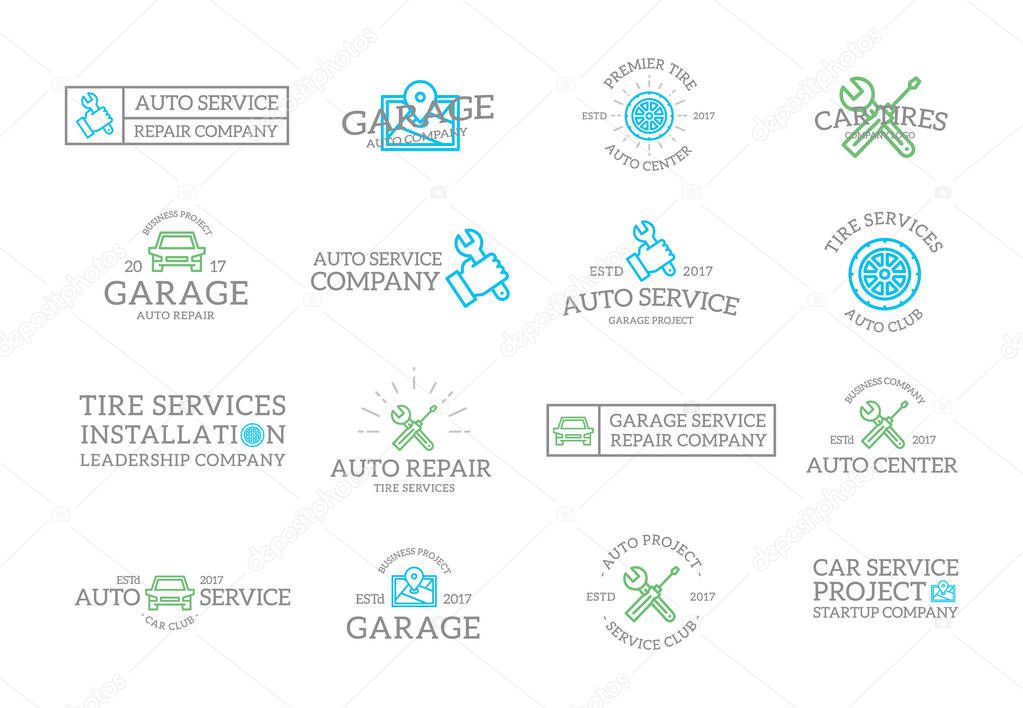 Vector logo or icon design element