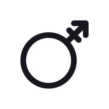 Androgyne sembolü. Cinsiyet ve cinsel yönelim simgesi veya işaret dili.