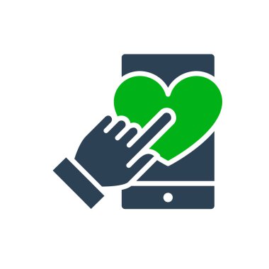 İnsan sosyal ağ renkli simgeleri sever. Telefondaki not uygulaması, geri bildirim, derecelendirme sembolü