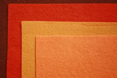 Turuncu keçeli kumaş dokusu. Grunge arkaplanı.