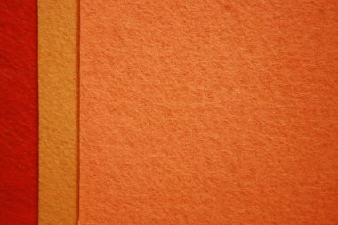 Turuncu keçeli kumaş dokusu. Grunge arkaplanı.