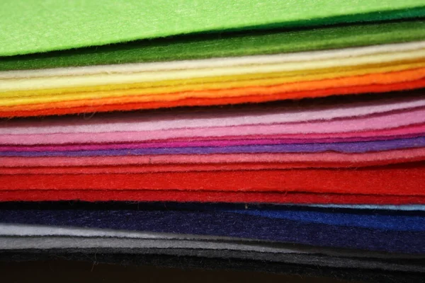 Ventilador Material Textil Fieltro Brillante Color — Foto de Stock