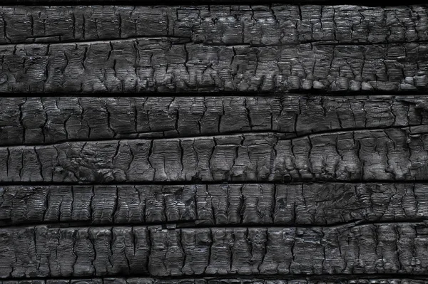 Kömür ve yanmış odun yakın çekim doku