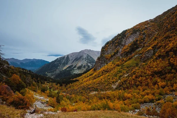 Otoño Oro Las Montañas Paisaje — Foto de Stock