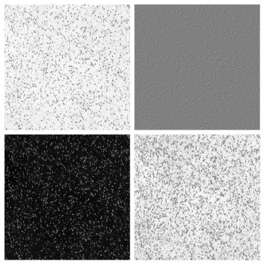 küçük taşlar doku seti