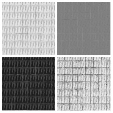 kiremit doku küme kavramı veya ürünle boş rouge yerlerden