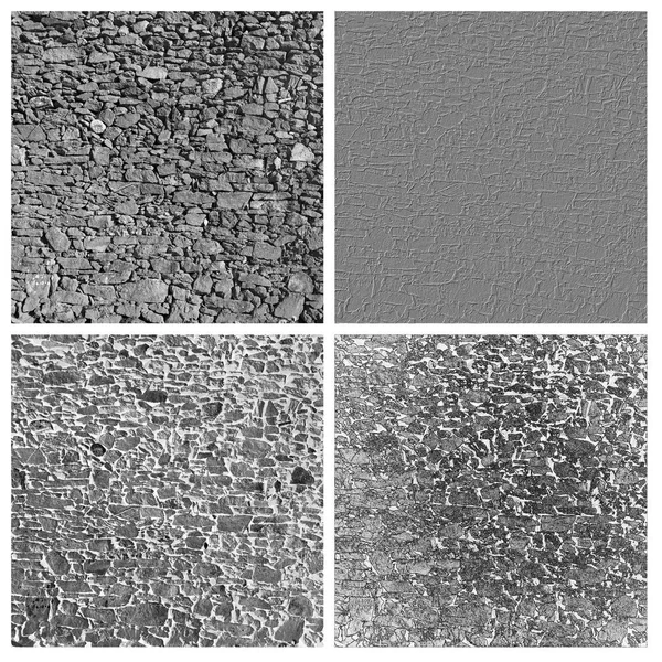 Mur Pierre Texture Ensemble — Photo