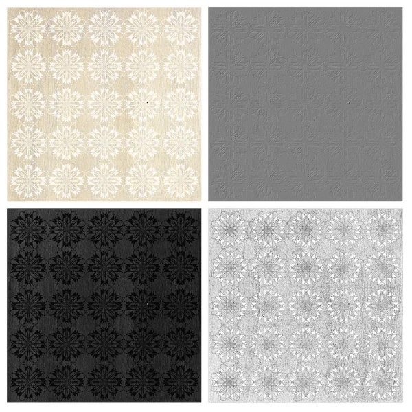 Frigure Pattern Texture Set — Stock Photo, Image