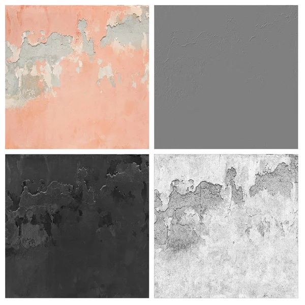 Grunge Wall Set Leerer Rouge Plätze Ihrem Konzept Oder Produkt — Stockfoto