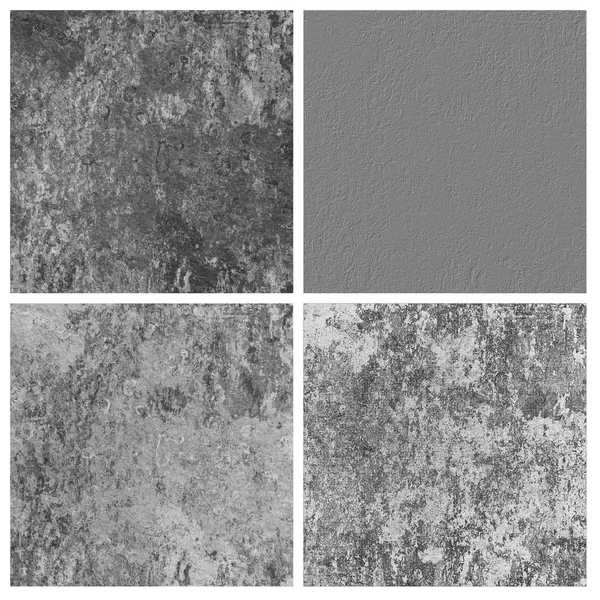 Caldo Parete Danneggiata Texture Set — Foto Stock