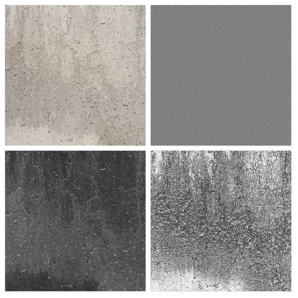 Tiszta Cement Textúra Készlet — Stock Fotó