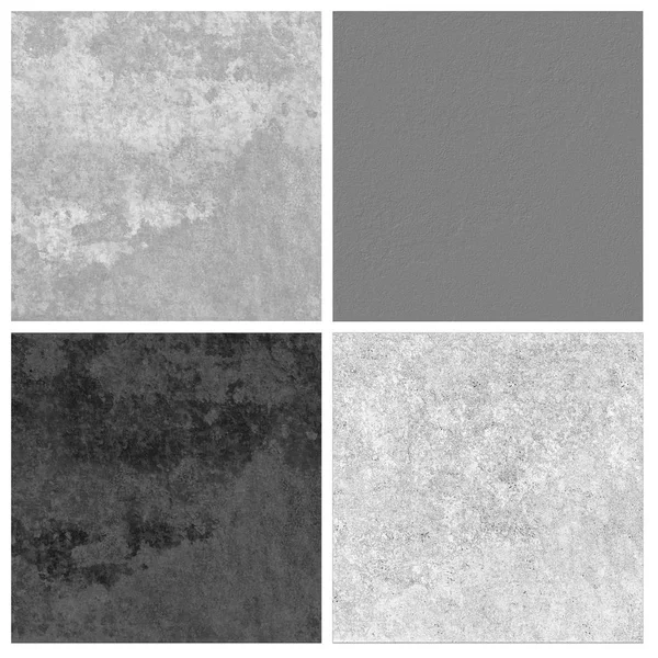 Cemento Grunge Texture Set — Foto Stock