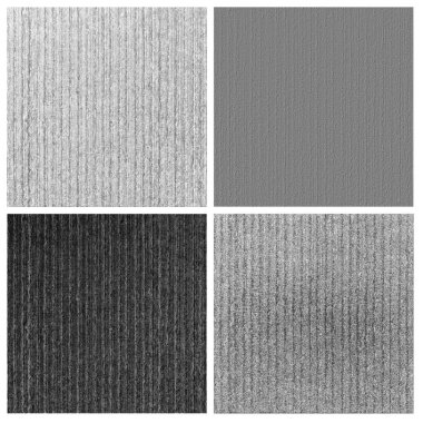 doku kümesi çizgili duvar