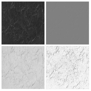 Blackboard kireçtaşı doku seti