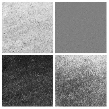 Çimento doku küme kavramı veya ürünle boş rouge yerlerden