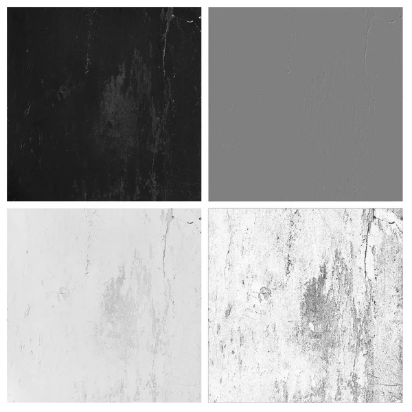 Grunge Wall Texture Set Empty Rouge Places Your Concept Product — Stock Photo, Image